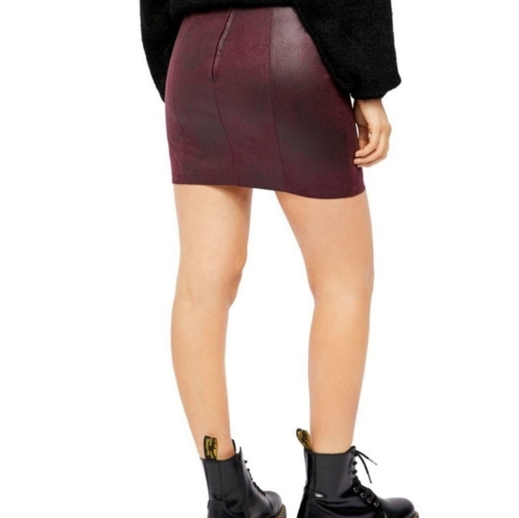 Free People Rumi Ruched Mini Skirt - Picture 2 of 13